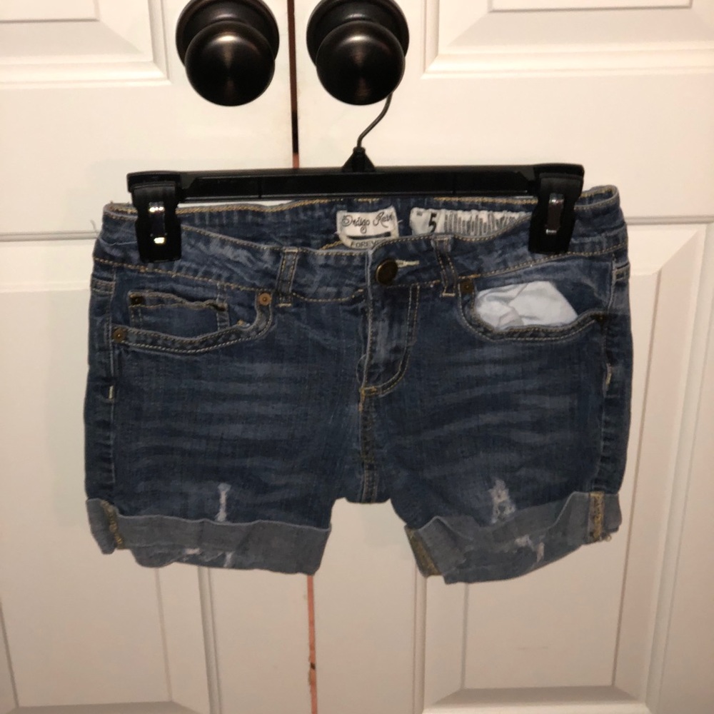 Indigo Rein Jean Shorts - Size 5